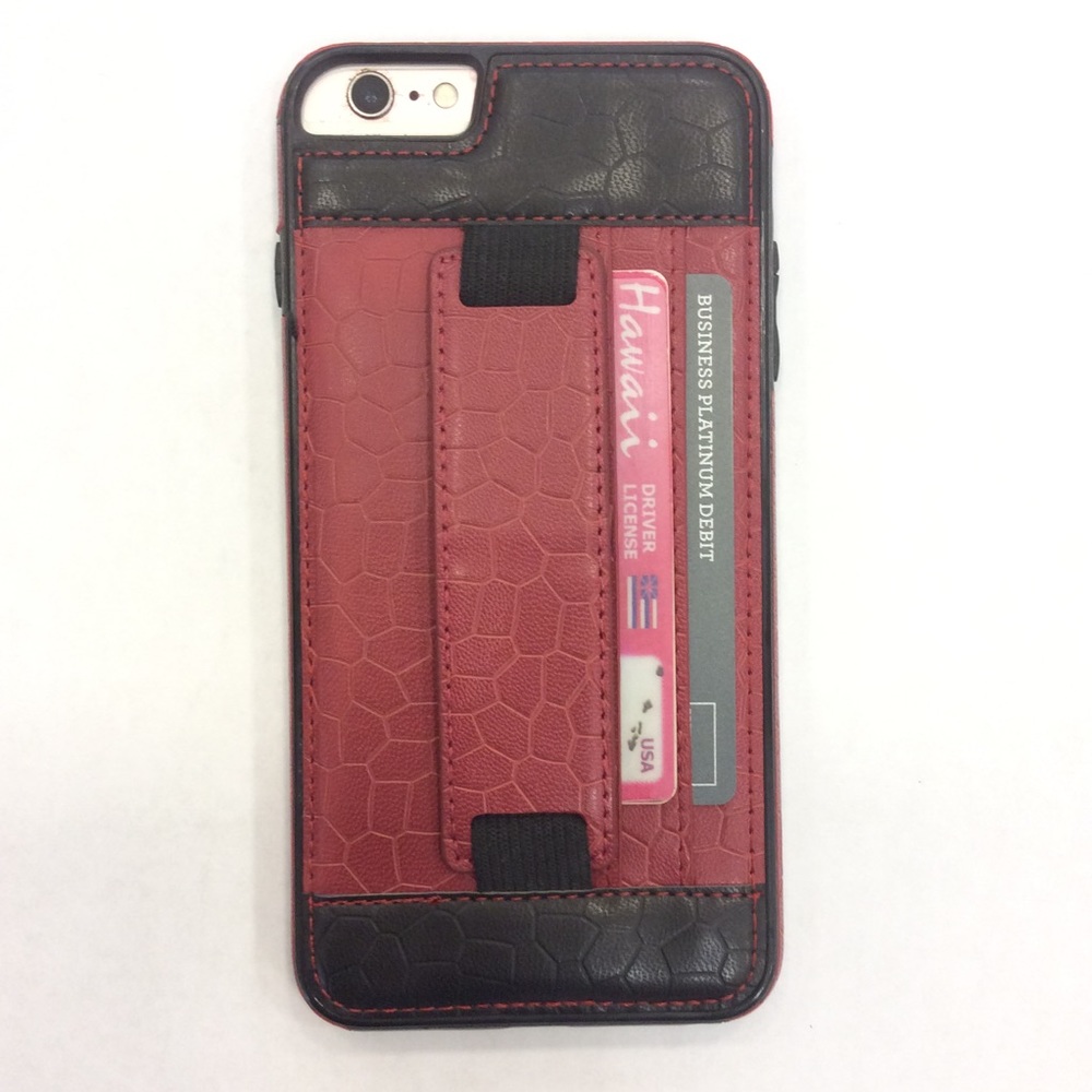 Protective leather case for iPhone 6S plus